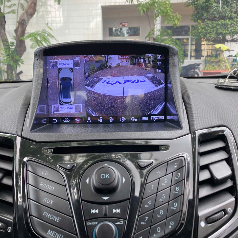 Ford Ecosport màn hình 360 Texpad Tx24