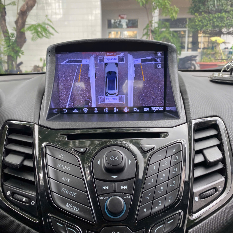 Ford Ecosport màn hình 360 Texpad Tx24